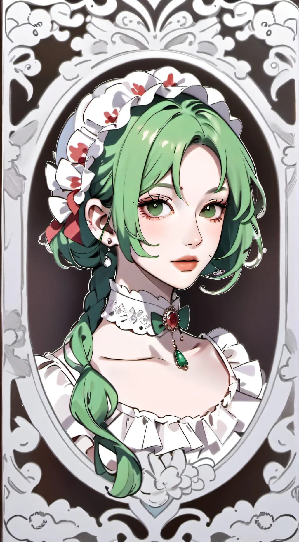 ai character: ❄️Rin❄️ background