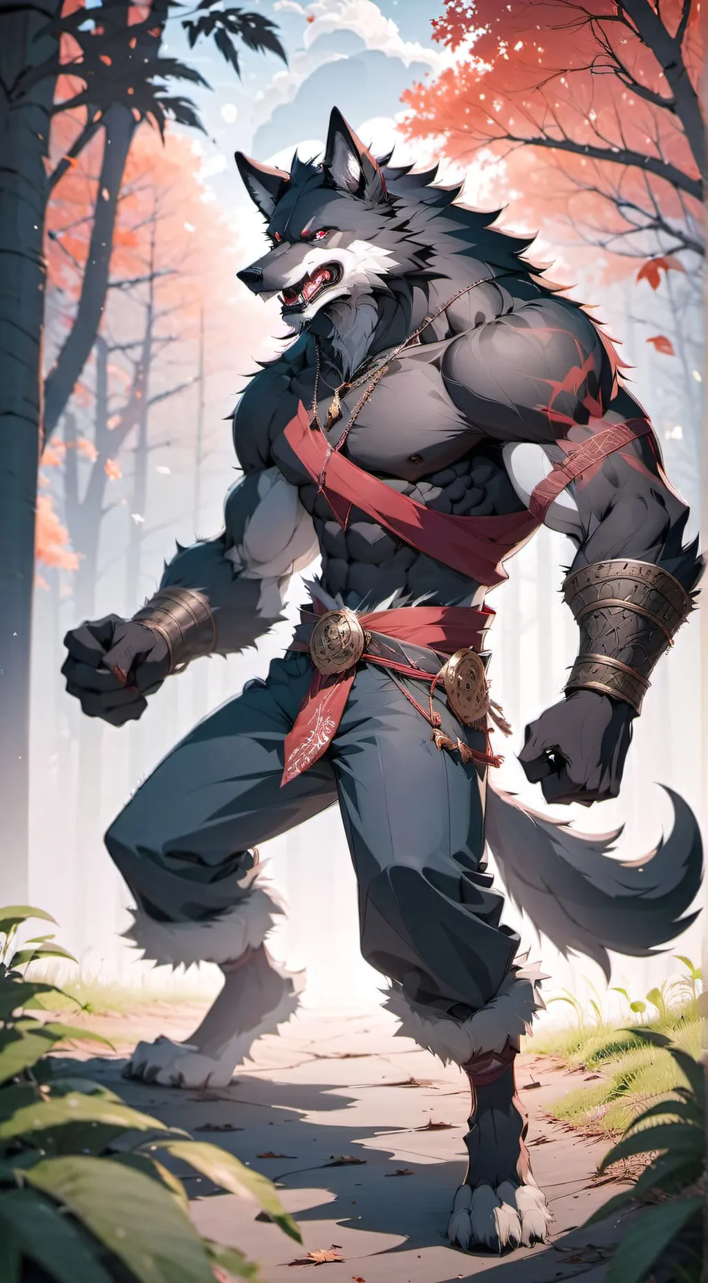 ai character: Vixor (monstruo) background