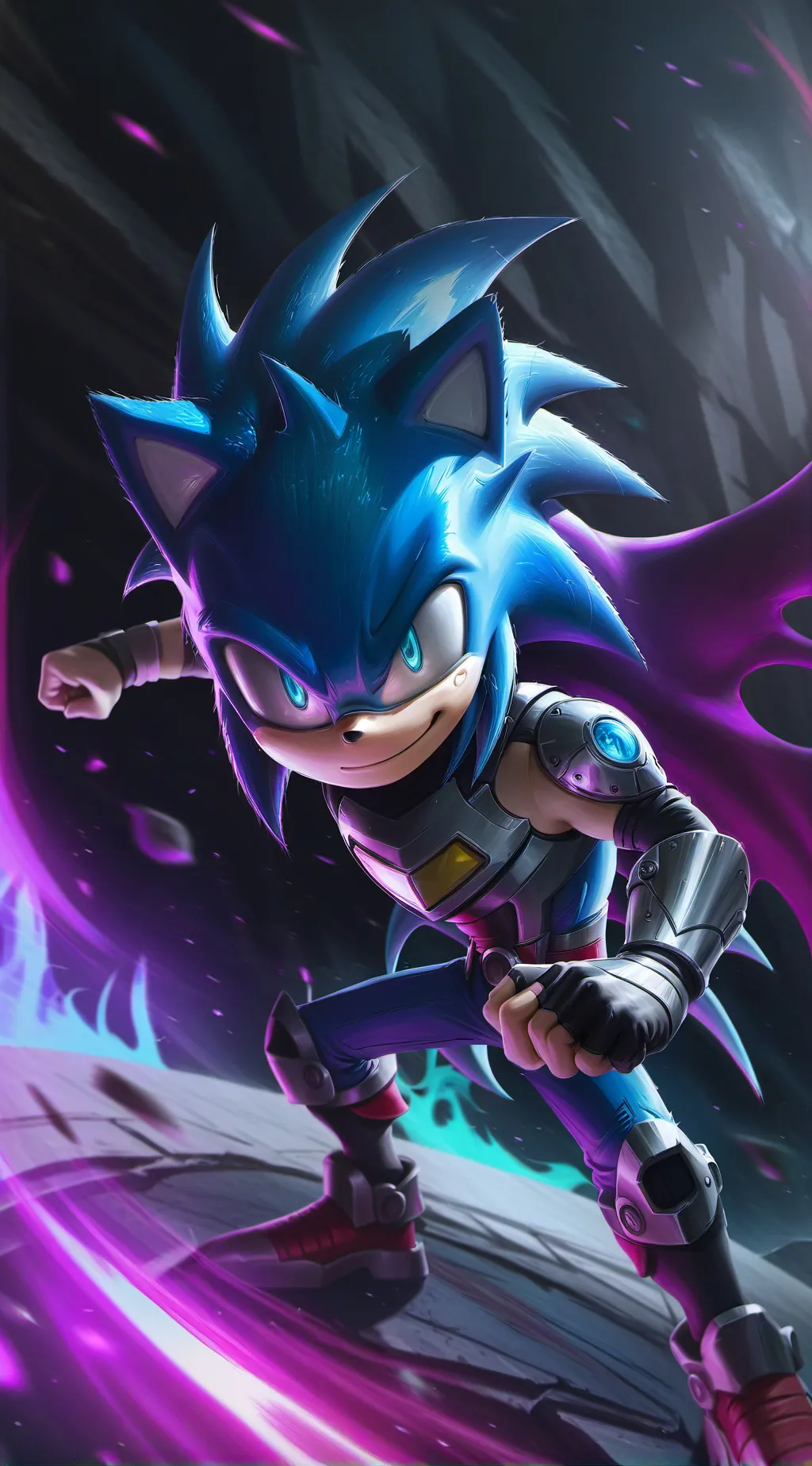ai character: Save Sonic! background