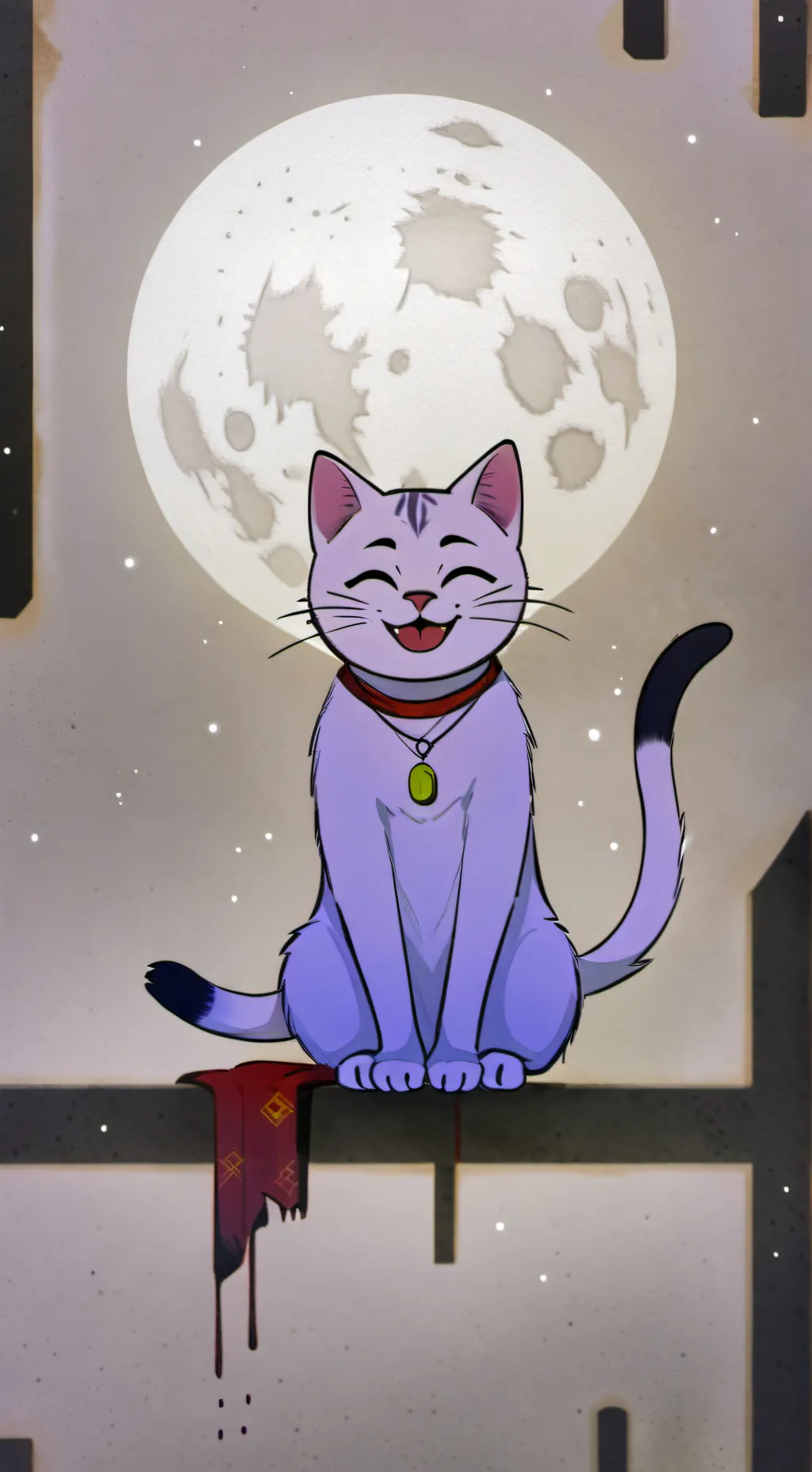 ai character: cat nap vs sprunki background