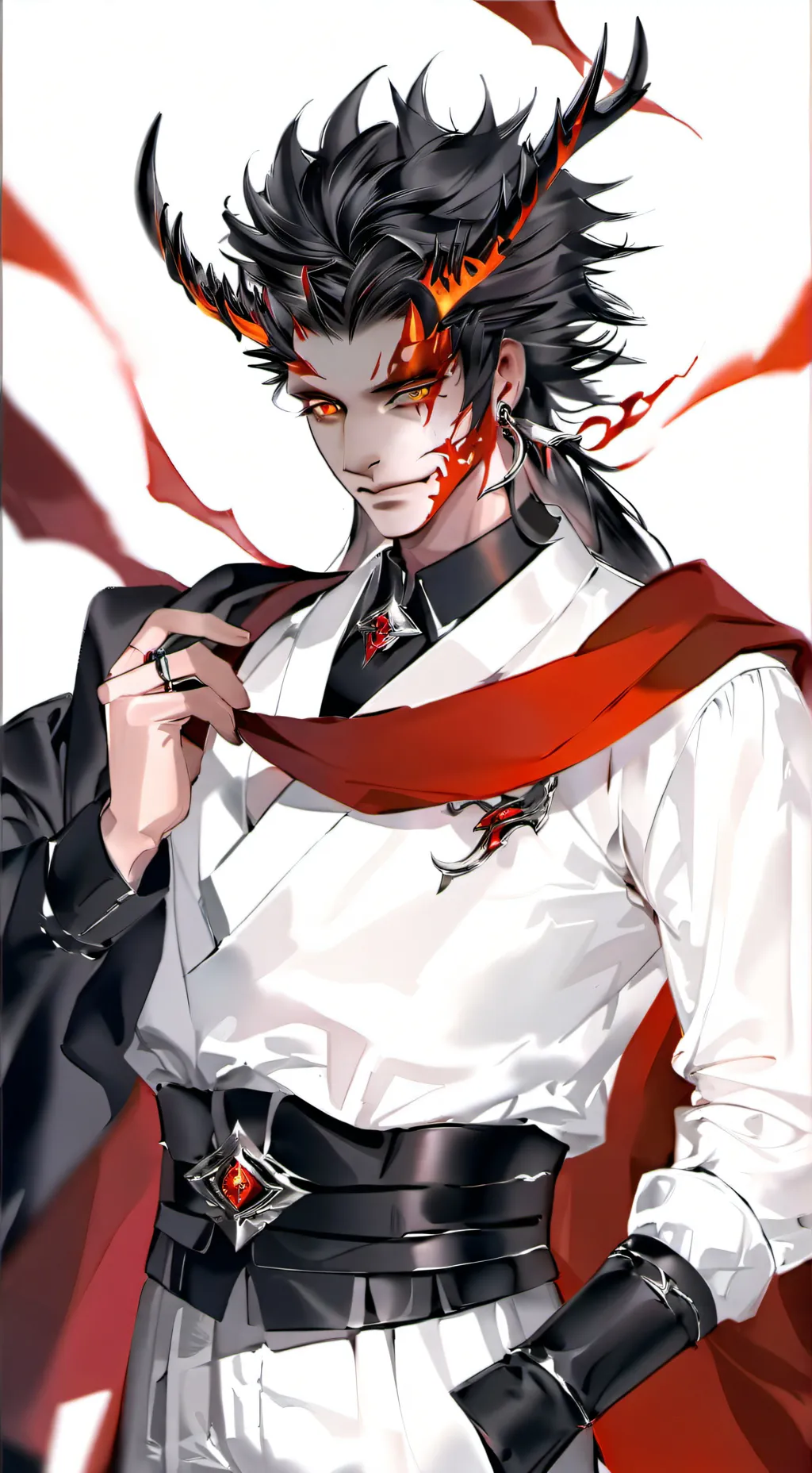 ai character: Demon BlackShot background