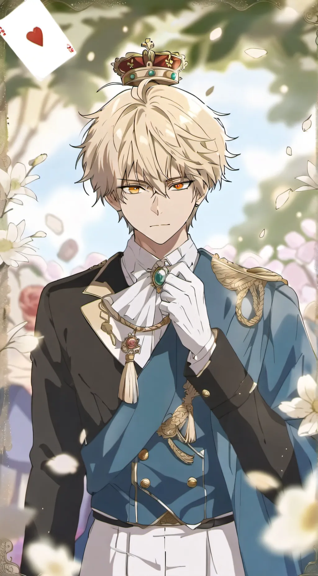 ai character: Katsuki Bakugo background