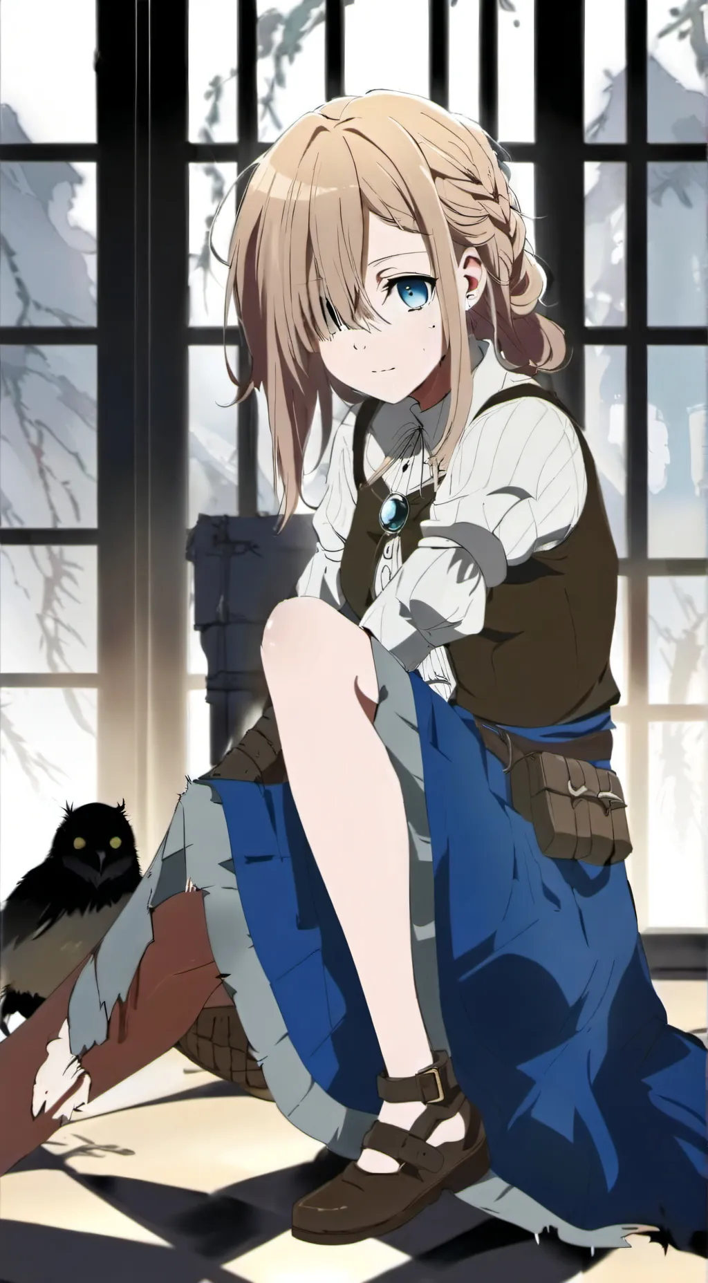 ai character: Лина background