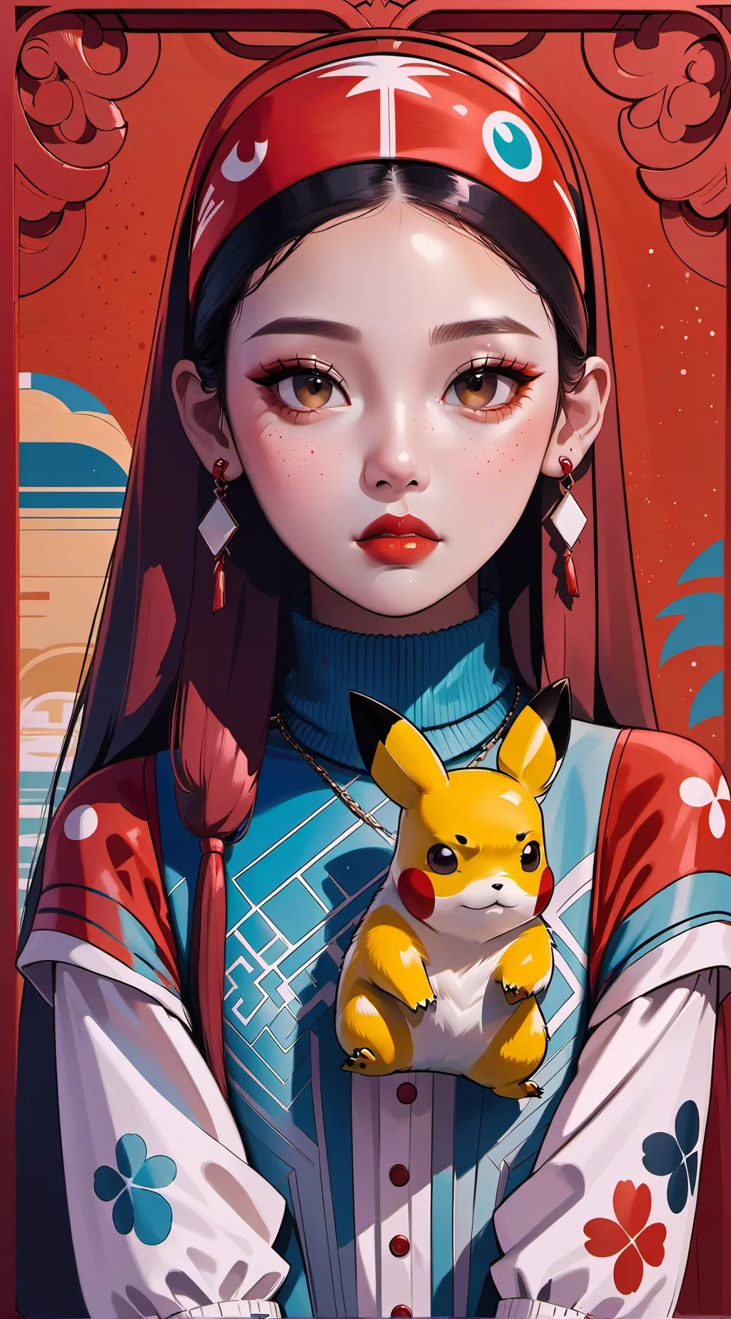 ai character: Chelsea background