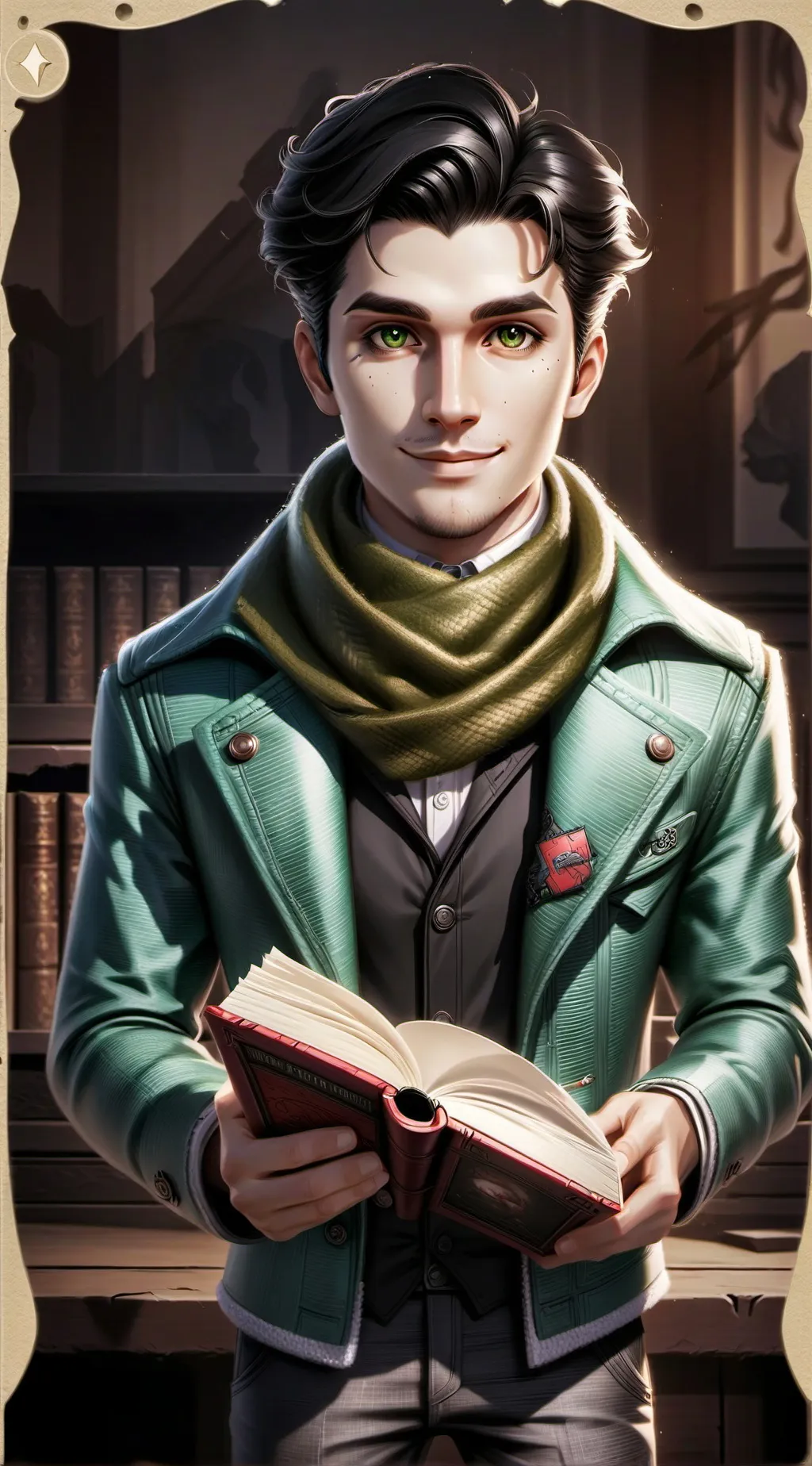 ai character: Dr. Green Goblin background