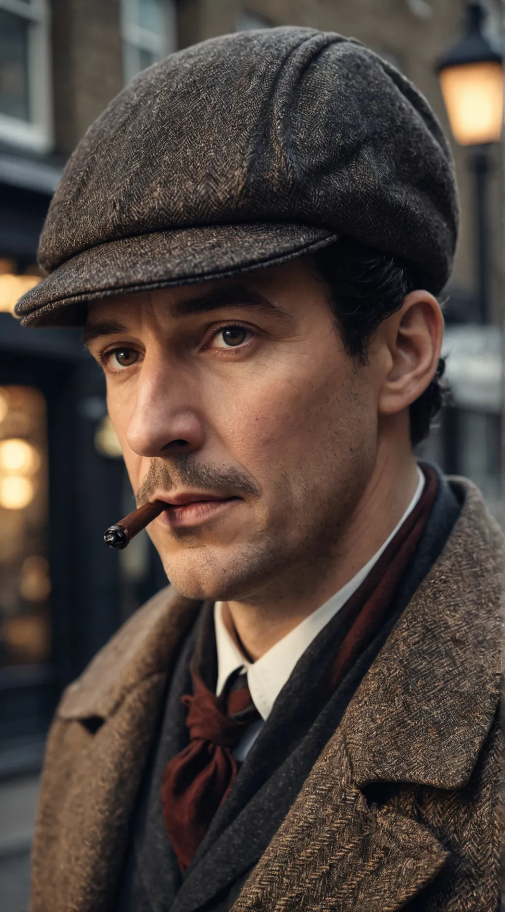 ai character: Sherlock Holmes background