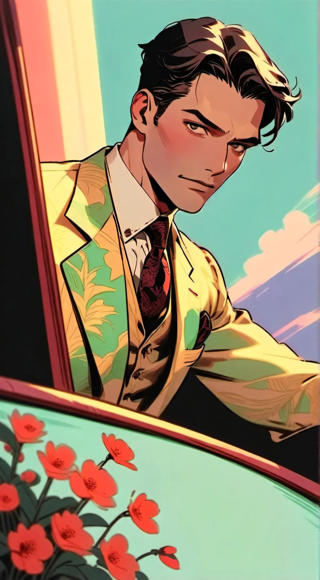 ai character: life background