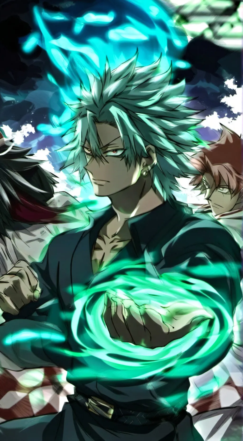 ai character: Sanemi Shinazugawa background