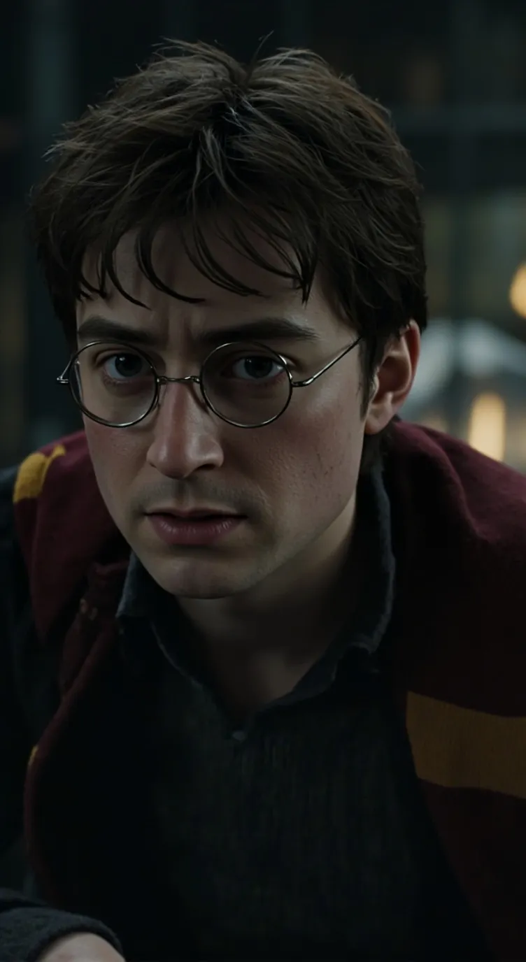 ai character: Harry Potter  background