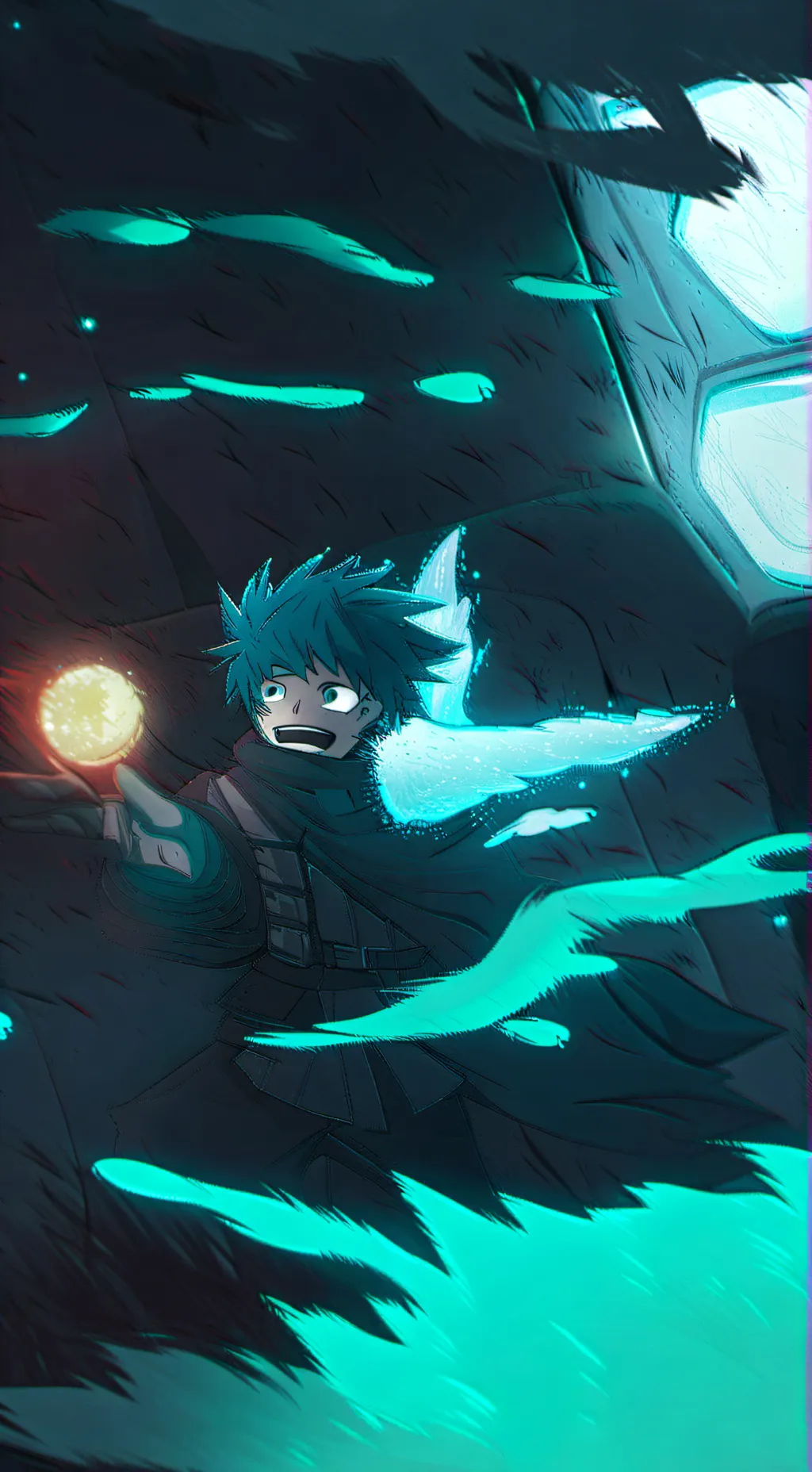 ai character: Izuku Midoriya background