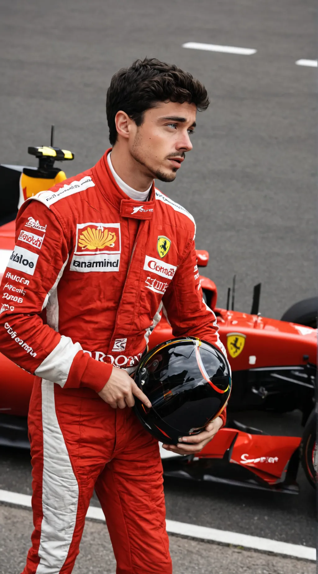 ai character: Charles Leclerc background
