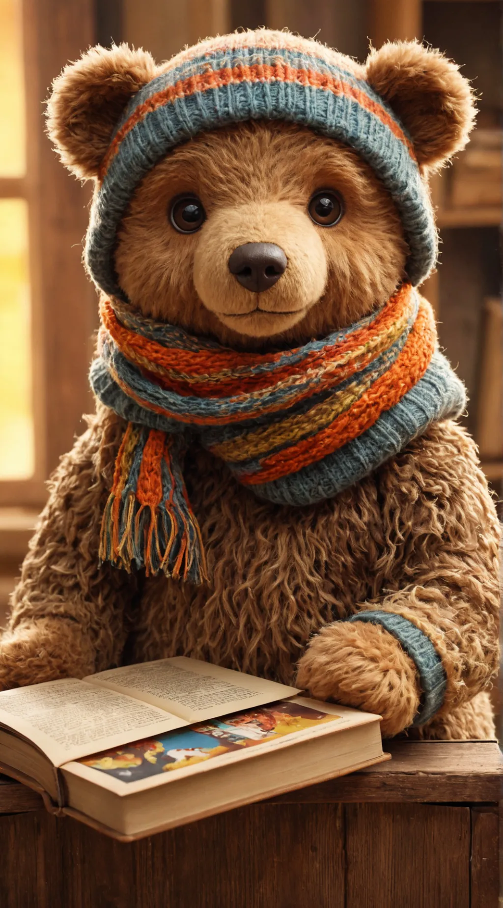 ai character: Alex Teddy background