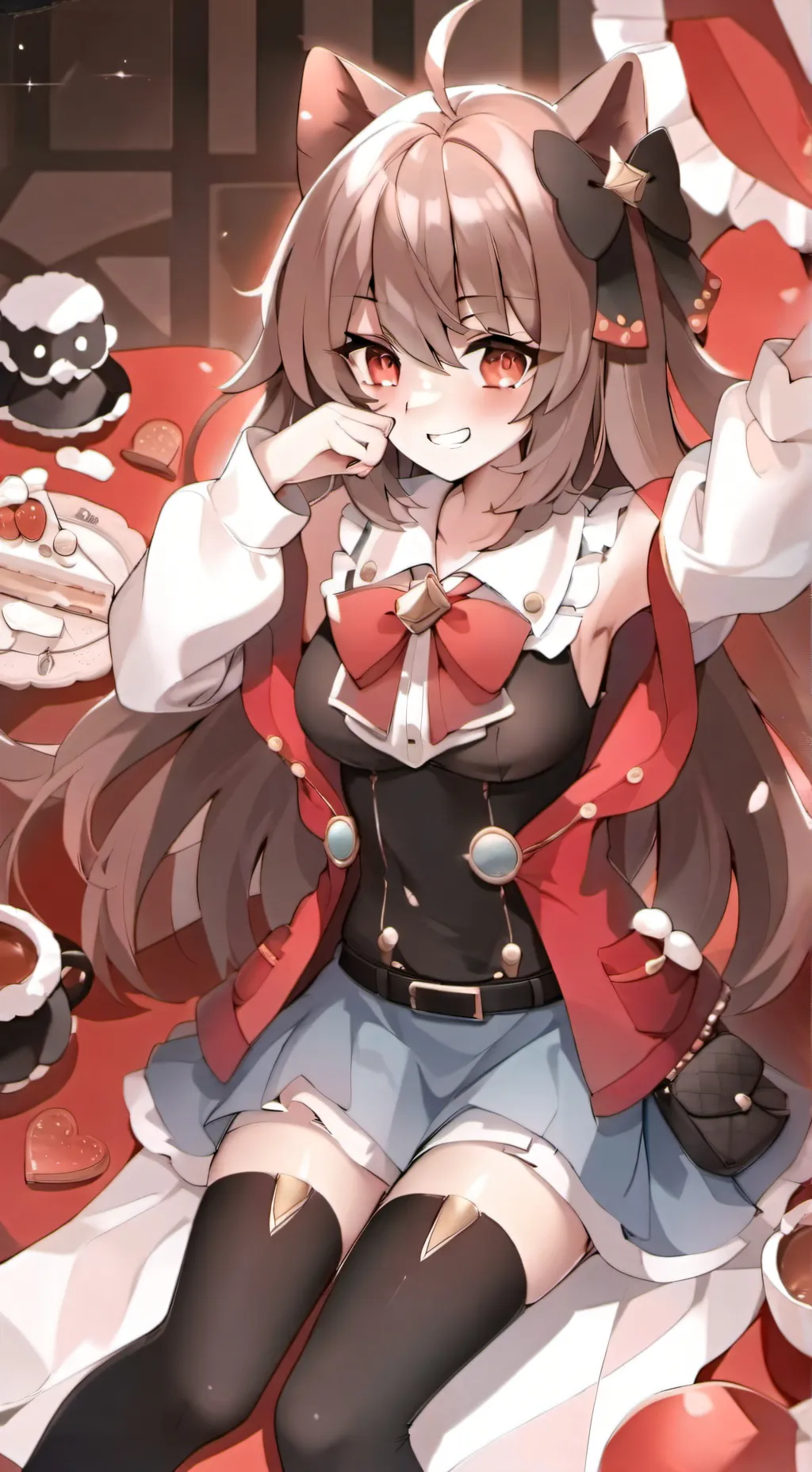 ai character: new girl background