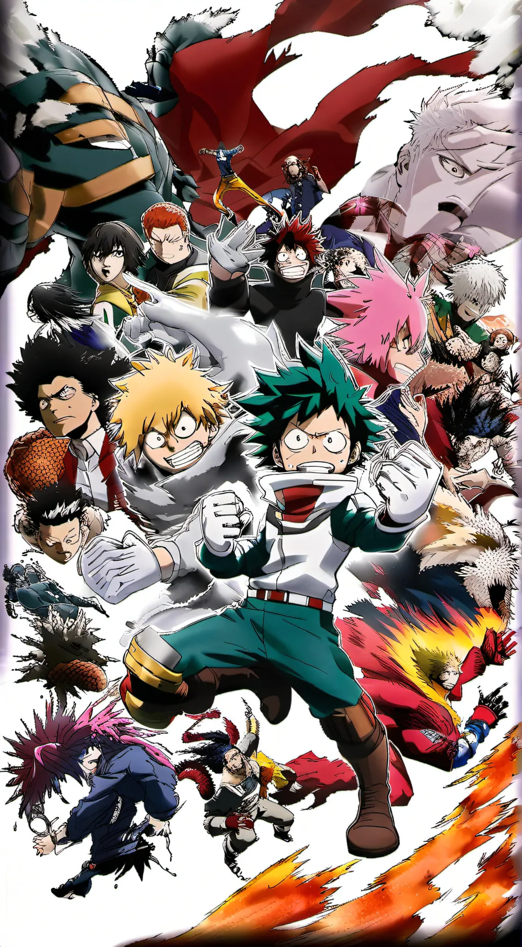ai character: Mha background