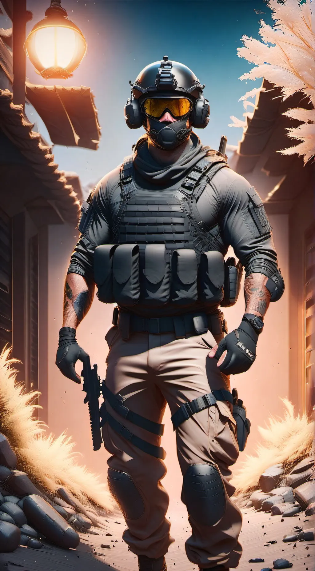 ai character: xavier background