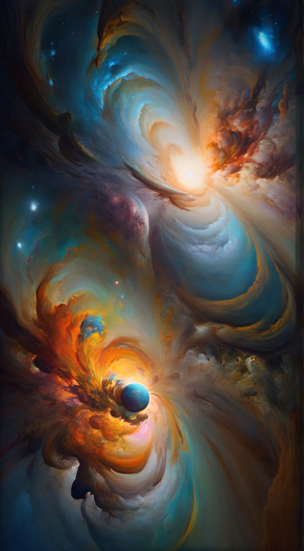 ai character: The universe background