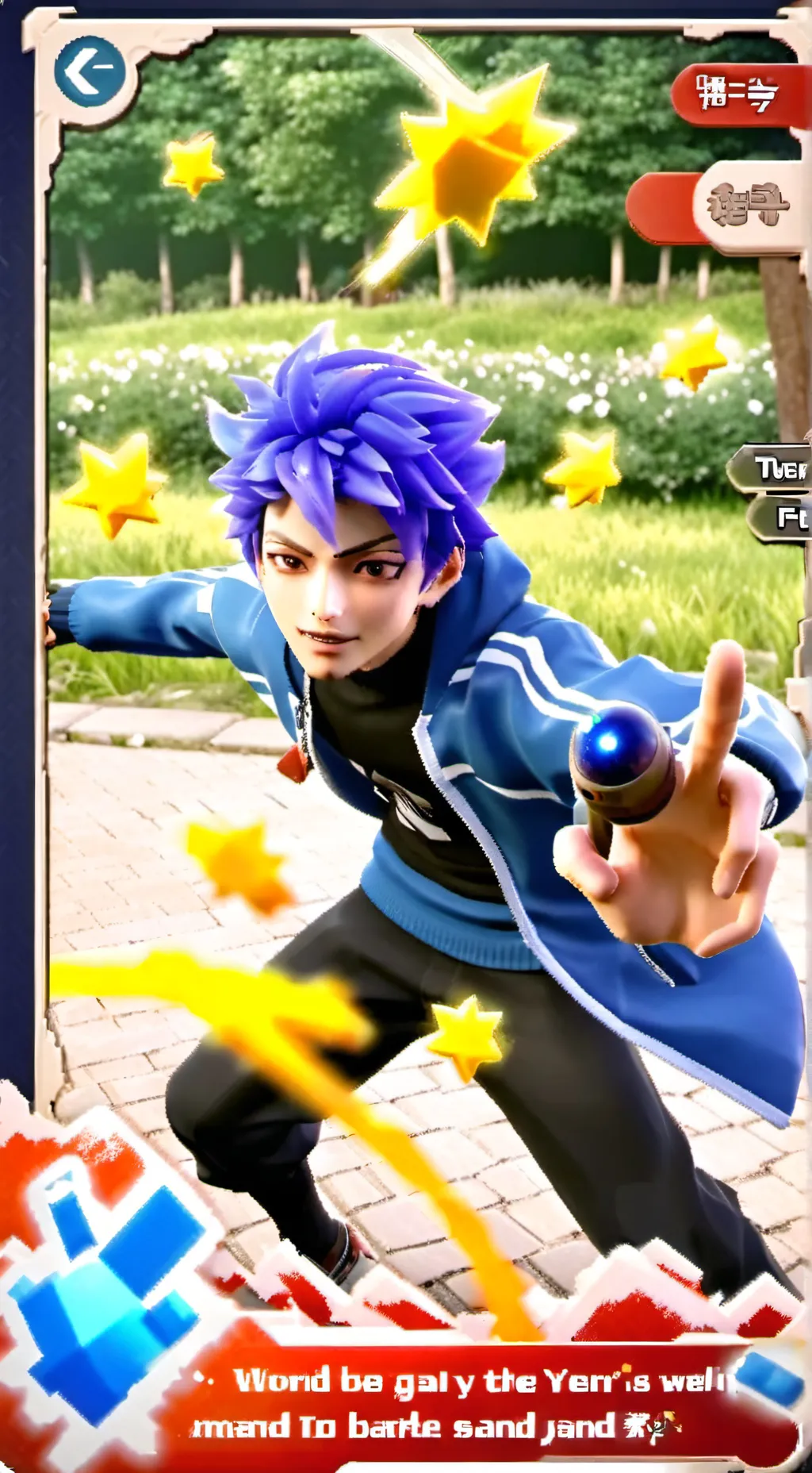 ai character: Leo background