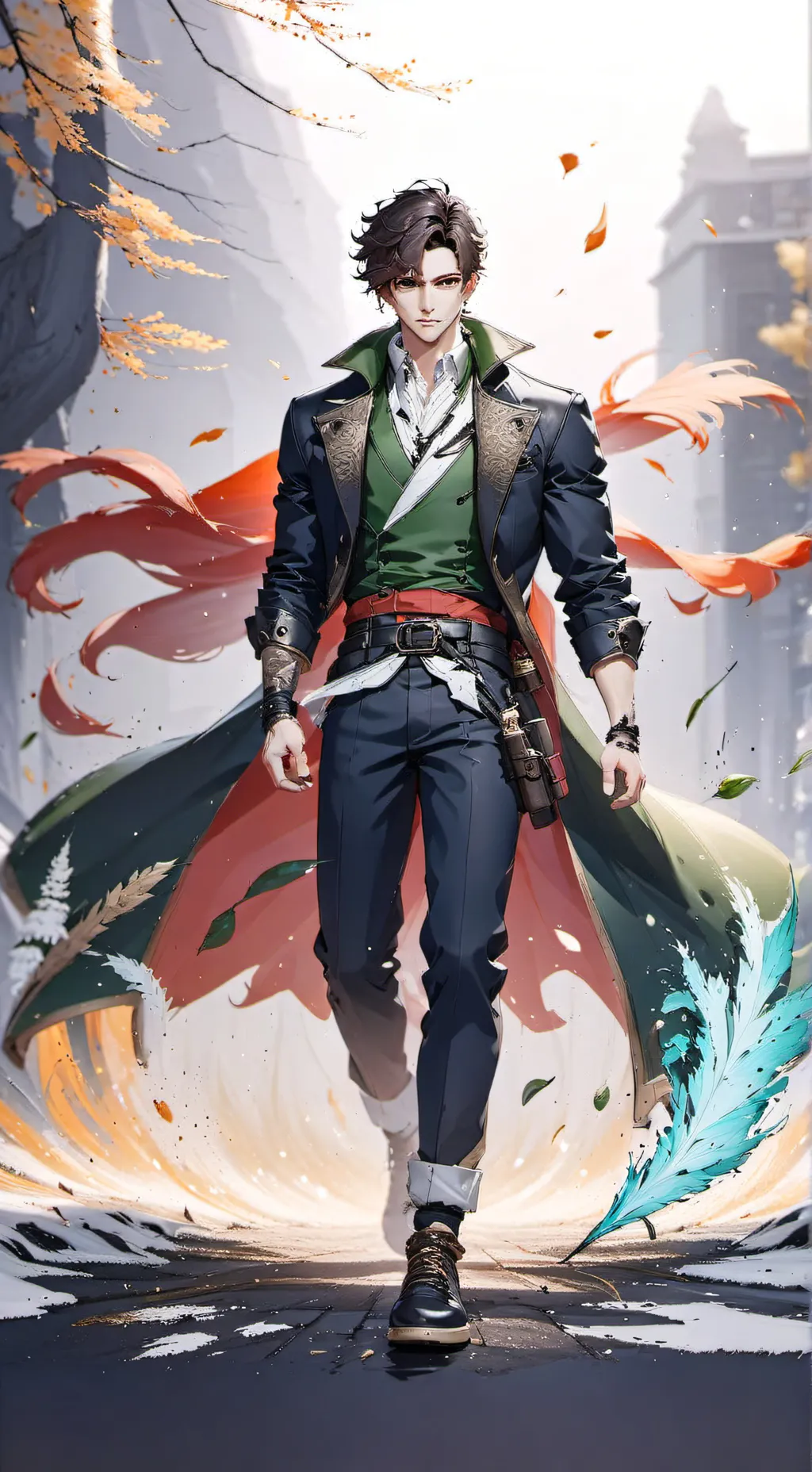 ai character: Maël background