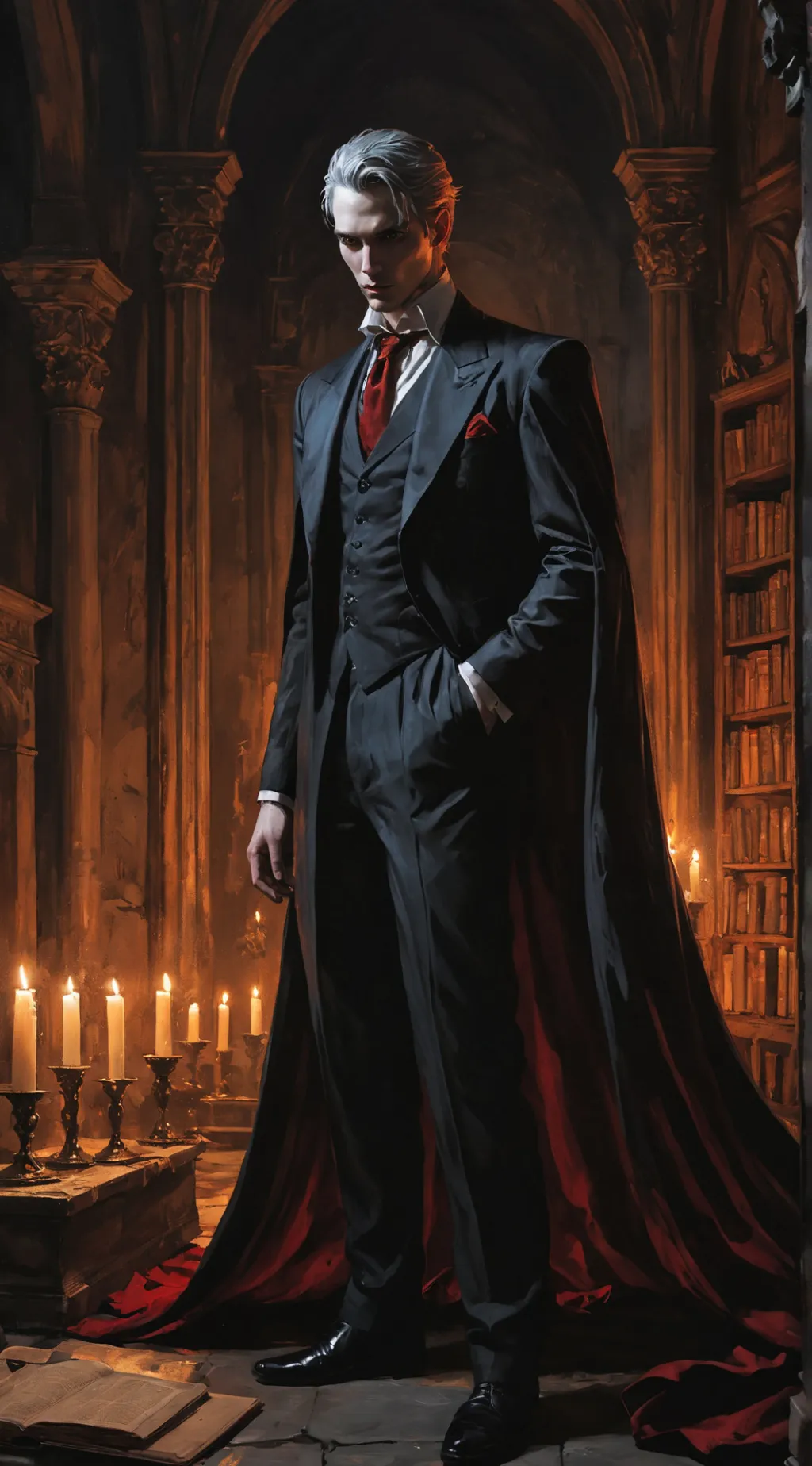 ai character: Lucien background