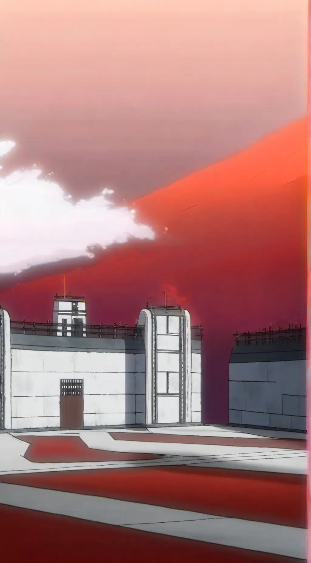 ai character: prison realm cube background