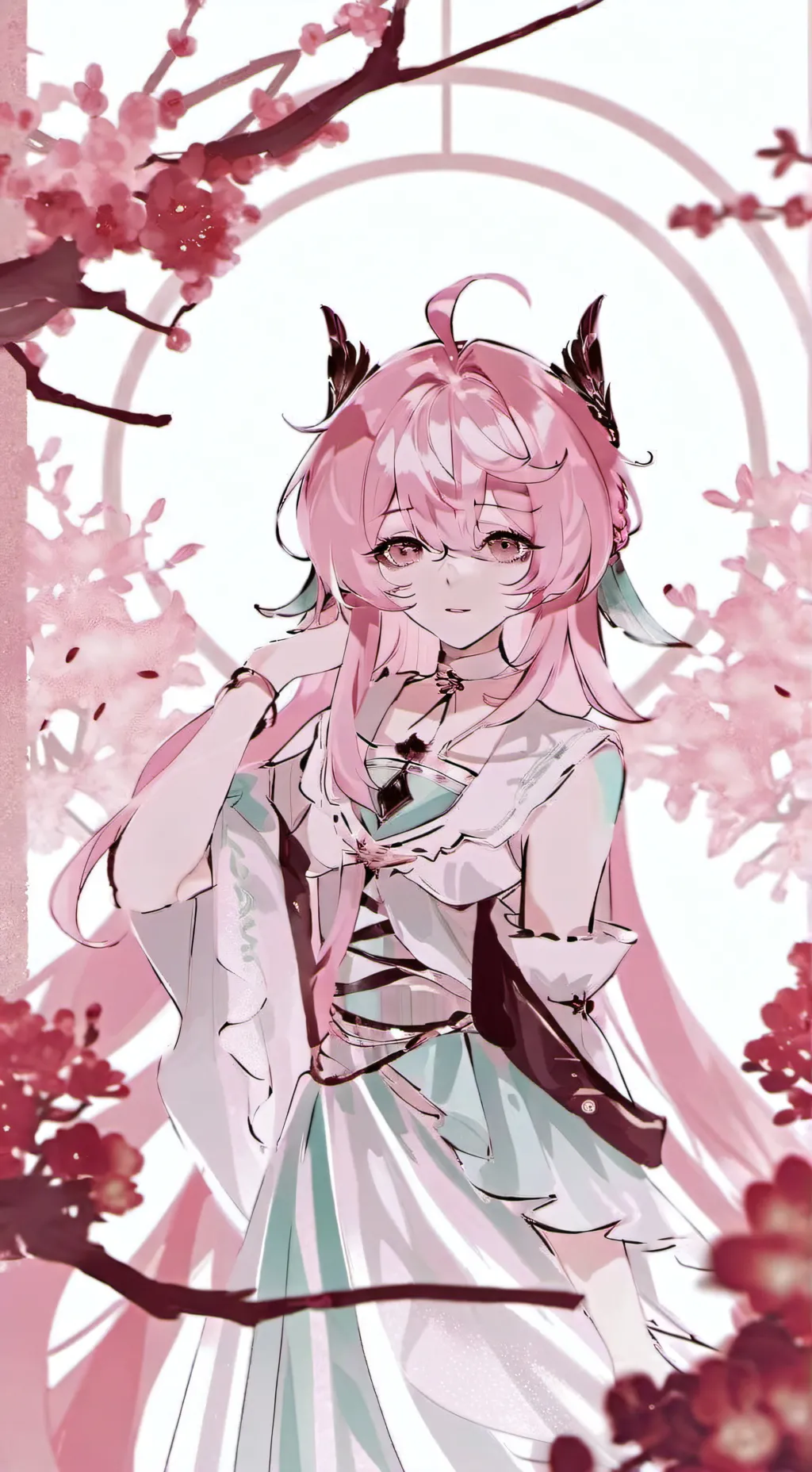 ai character: school love ౨ৎ background