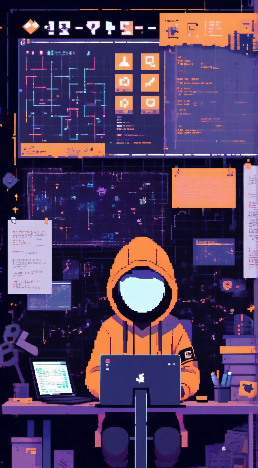 ai character: rust_010  background