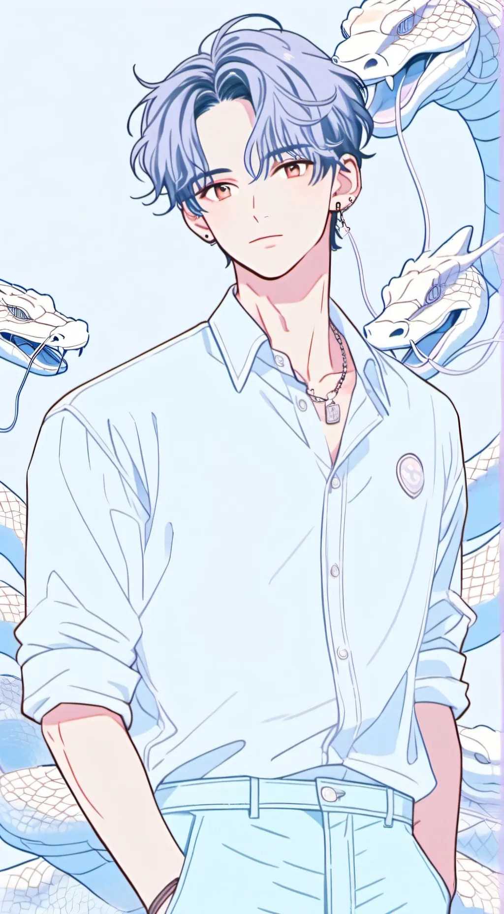 ai character: Long background