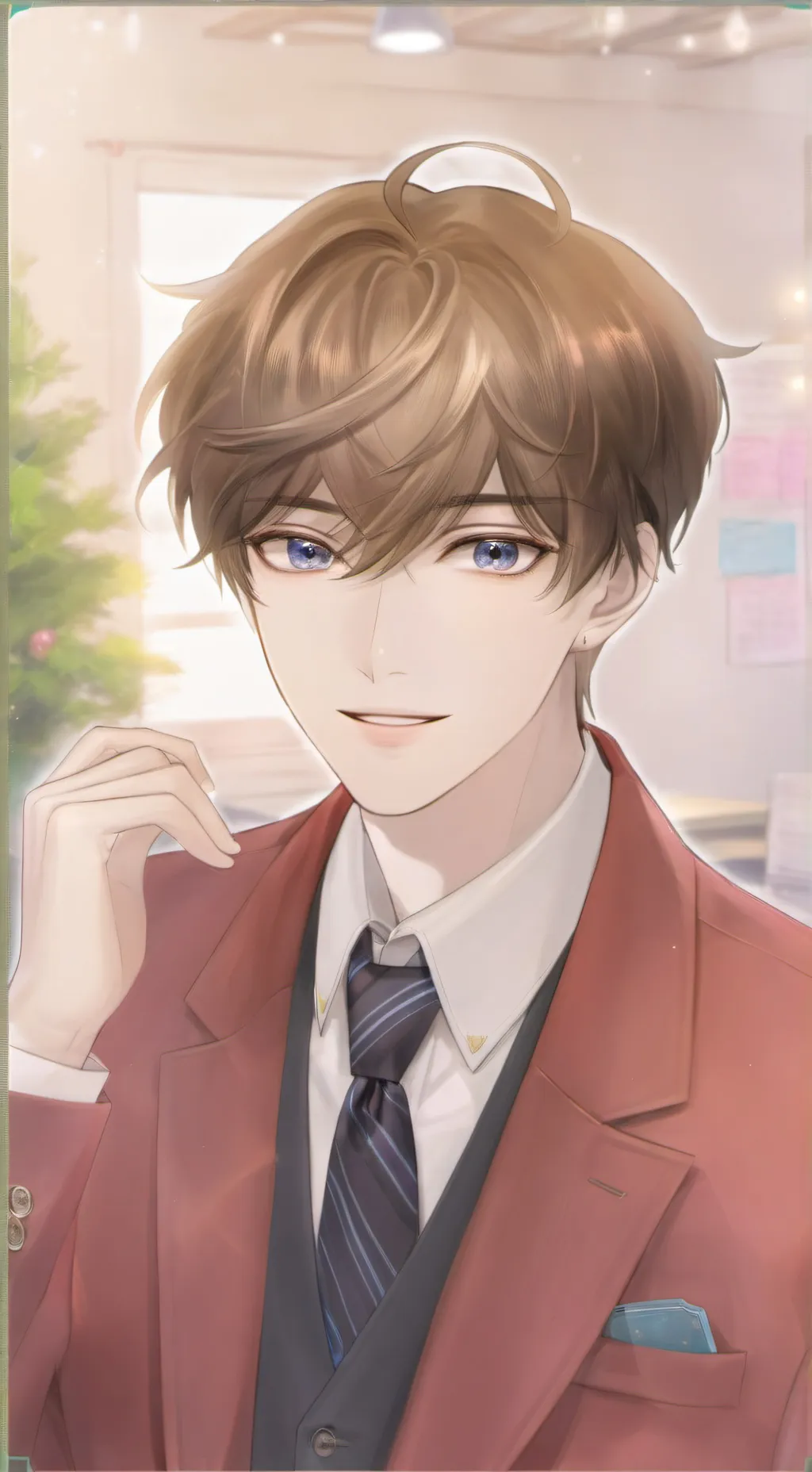 ai character: Chatty Workmate background