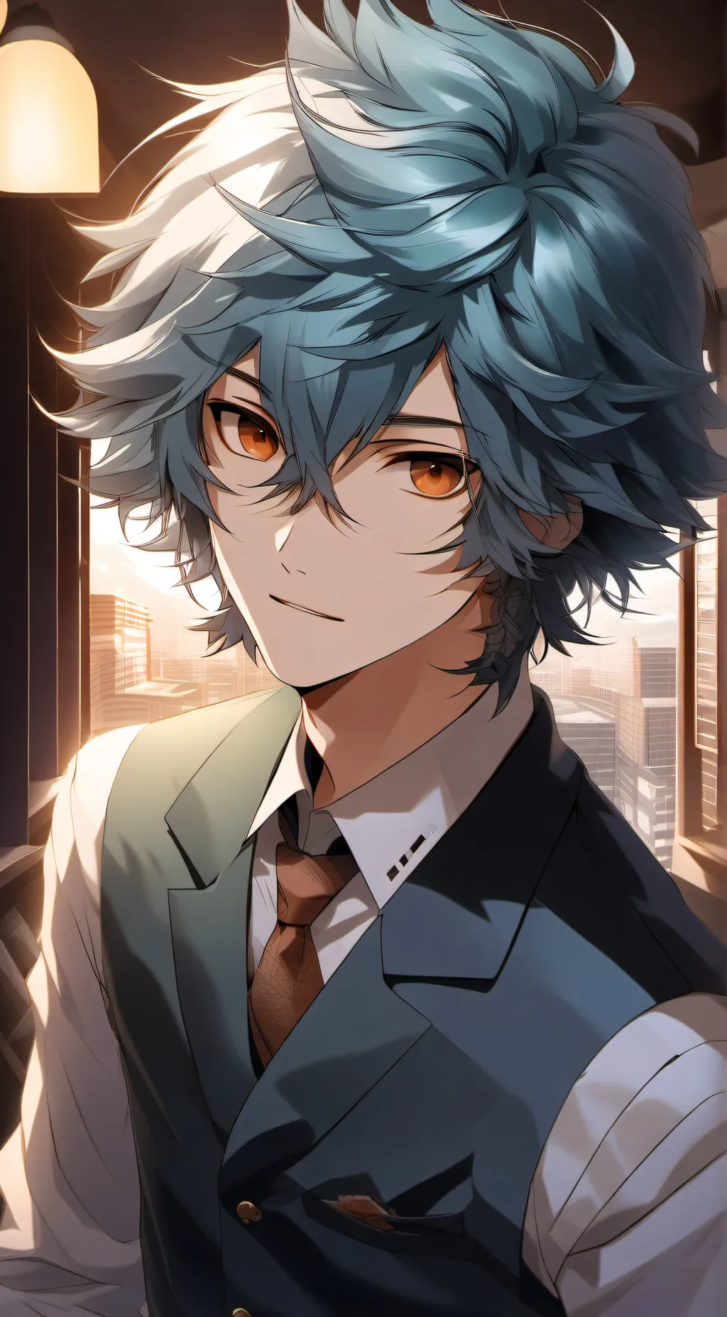 ai character: Ryō background