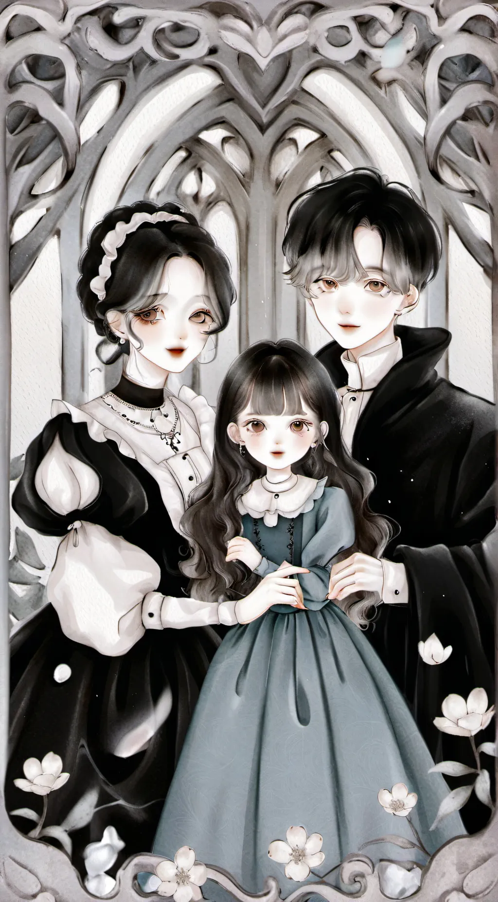 ai character: sua família  background
