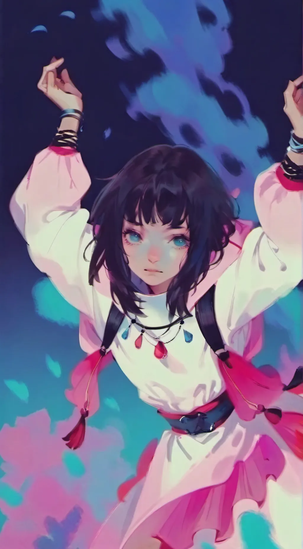 ai character: Настя background