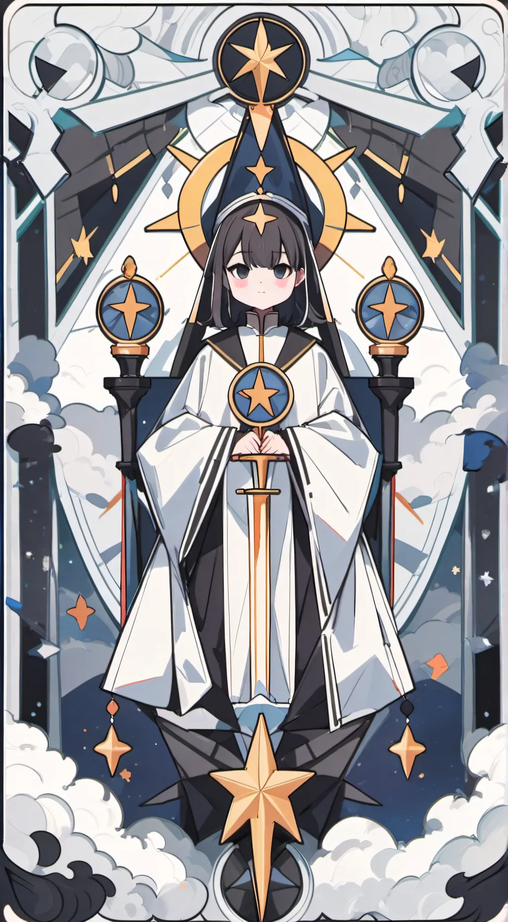 ai character: Mha and ds background