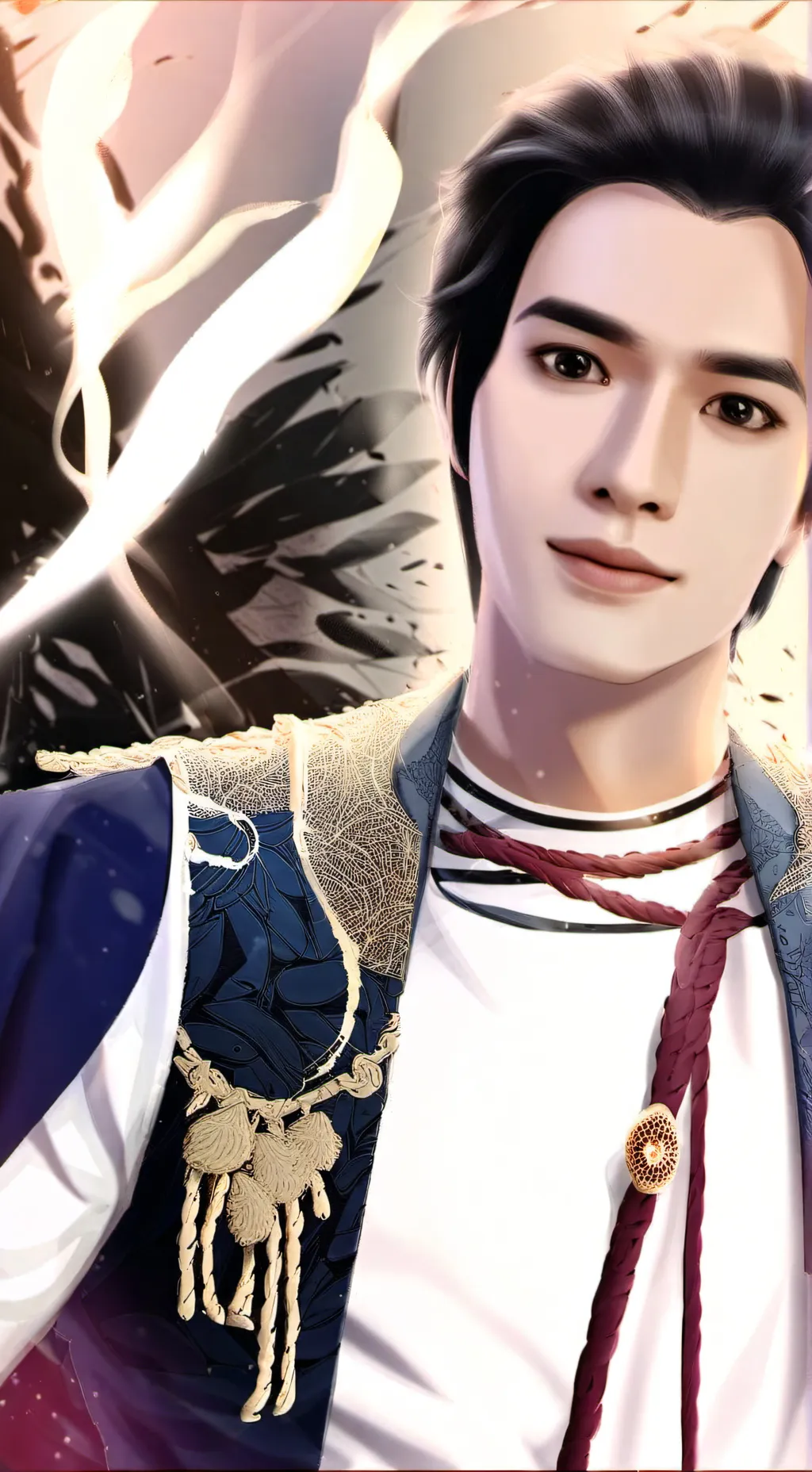 ai character: Hwang hyunjin background