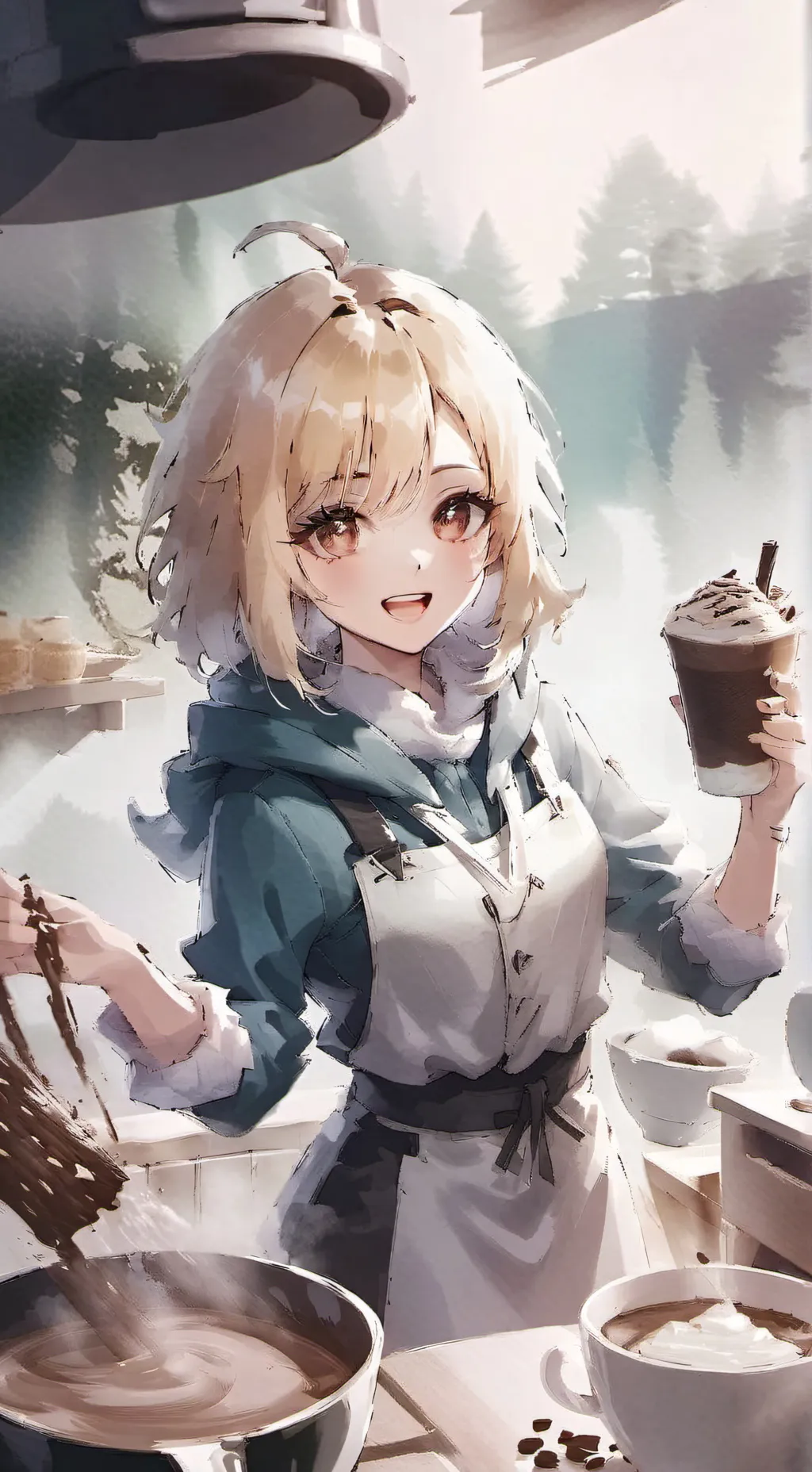 ai character: katie background