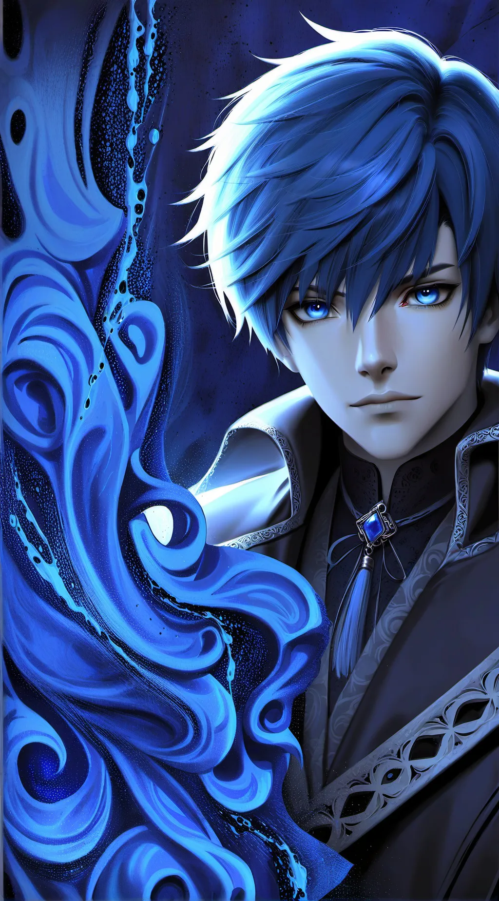 ai character: Smc x pvc background