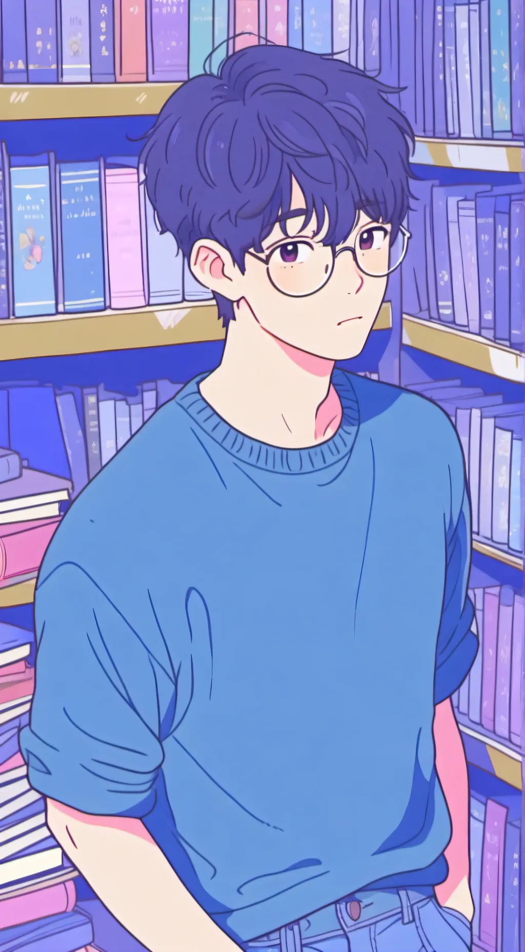 ai character: Pick me boy 2.... background