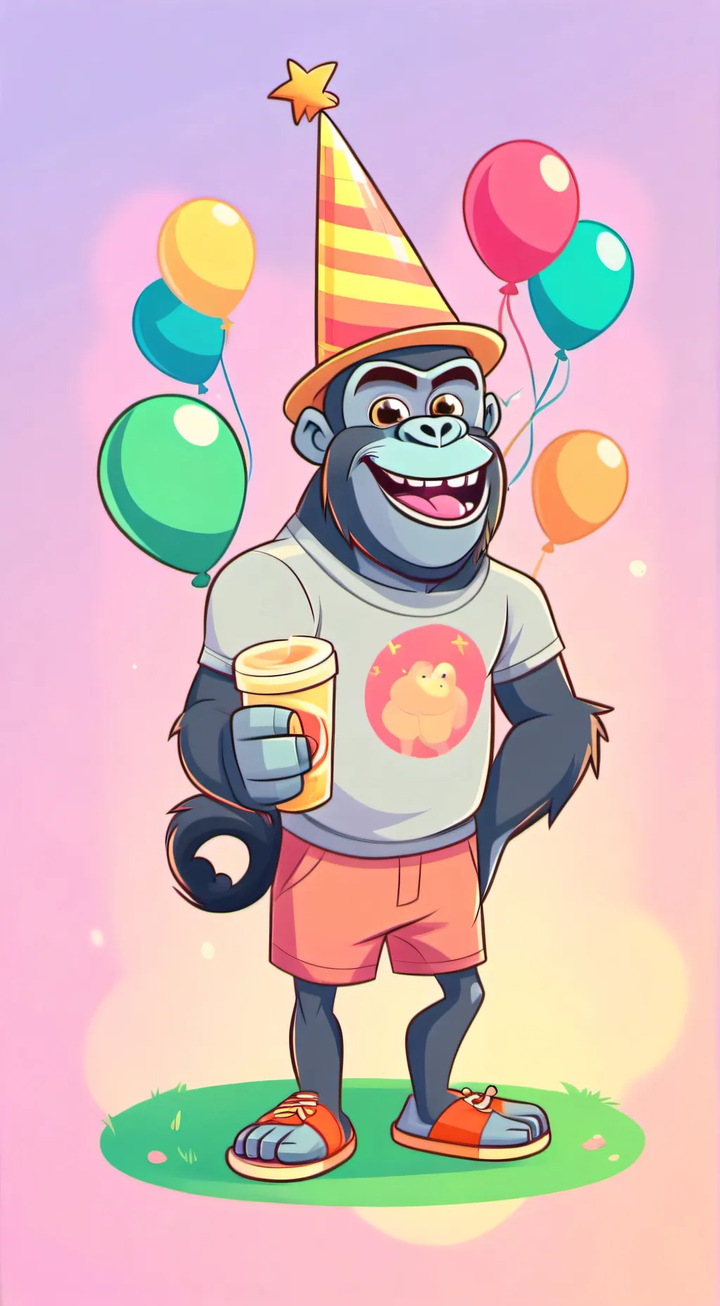 ai character: Gtag camping 2 background