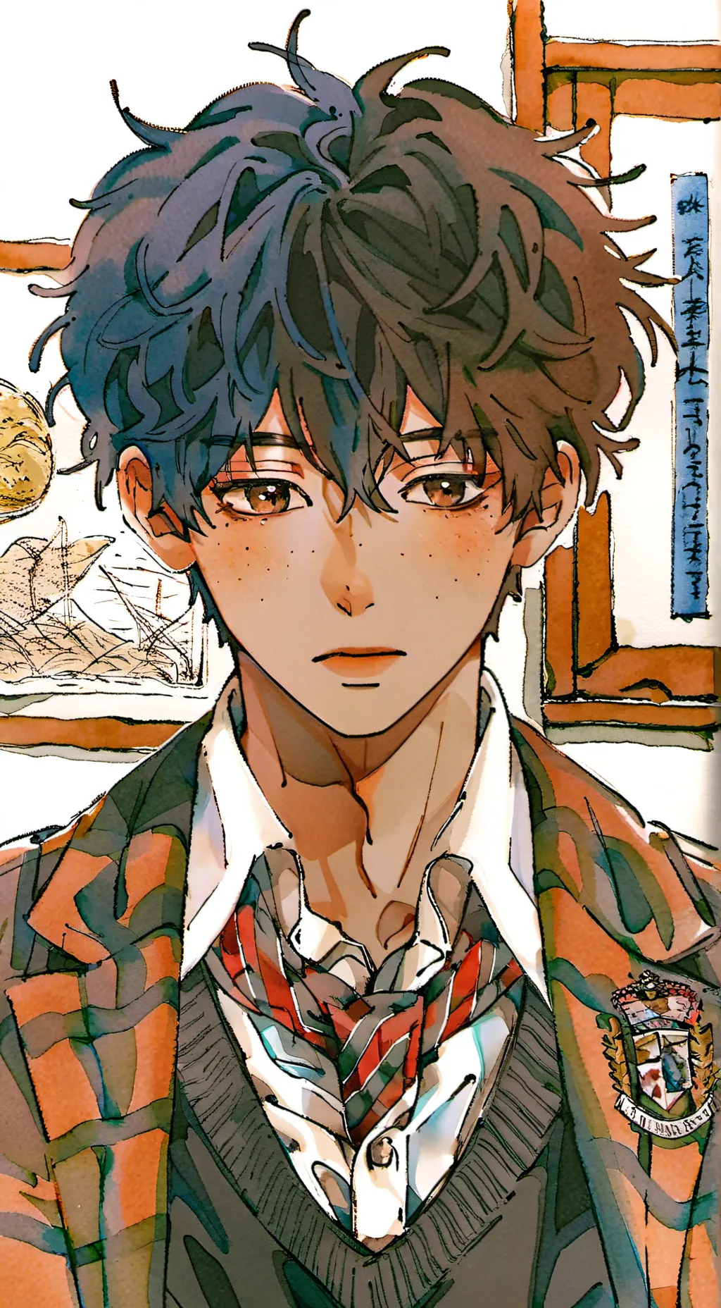 ai character: Darren background