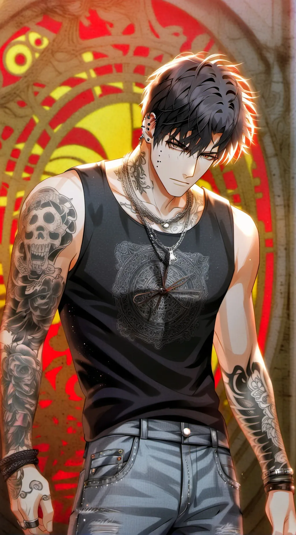 ai character: Drake background