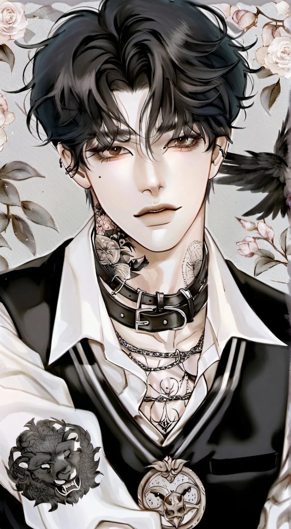 ai character: Axel |BL| background