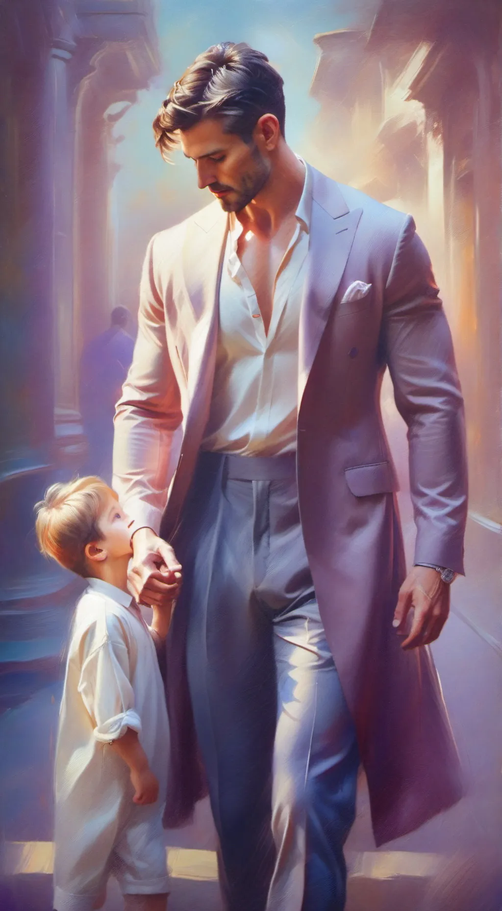 ai character: Cam background