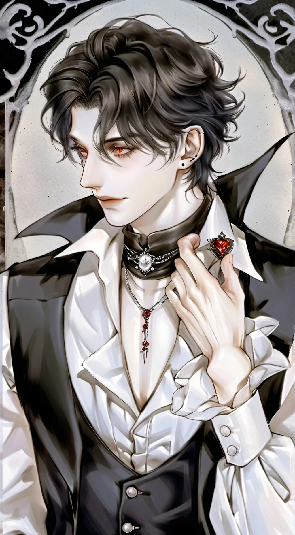 ai character: 🔪jaxon🔪 background