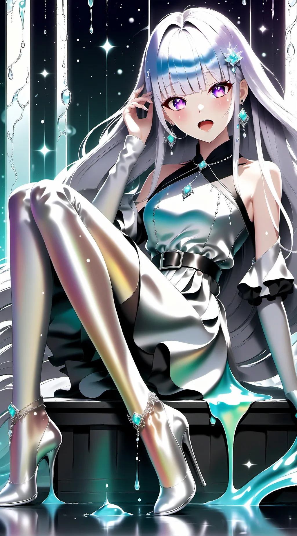 ai character: Аня background