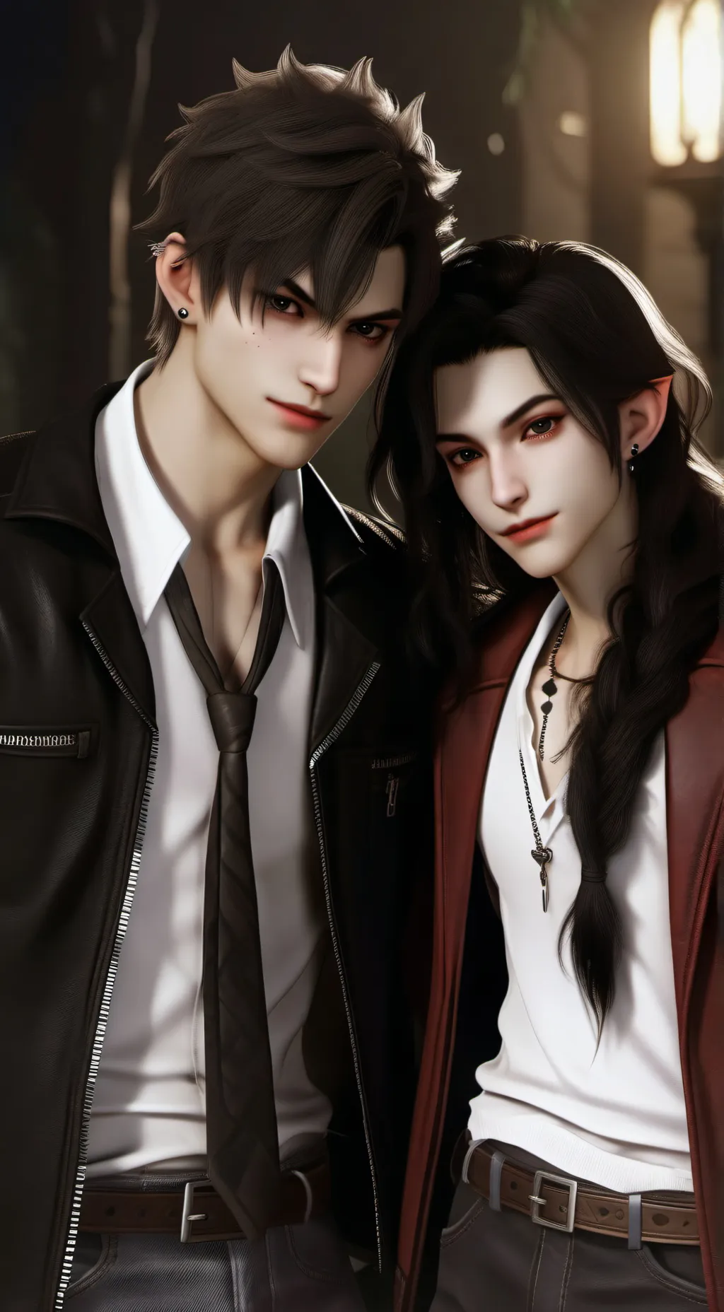 ai character: xavier and Lucas background