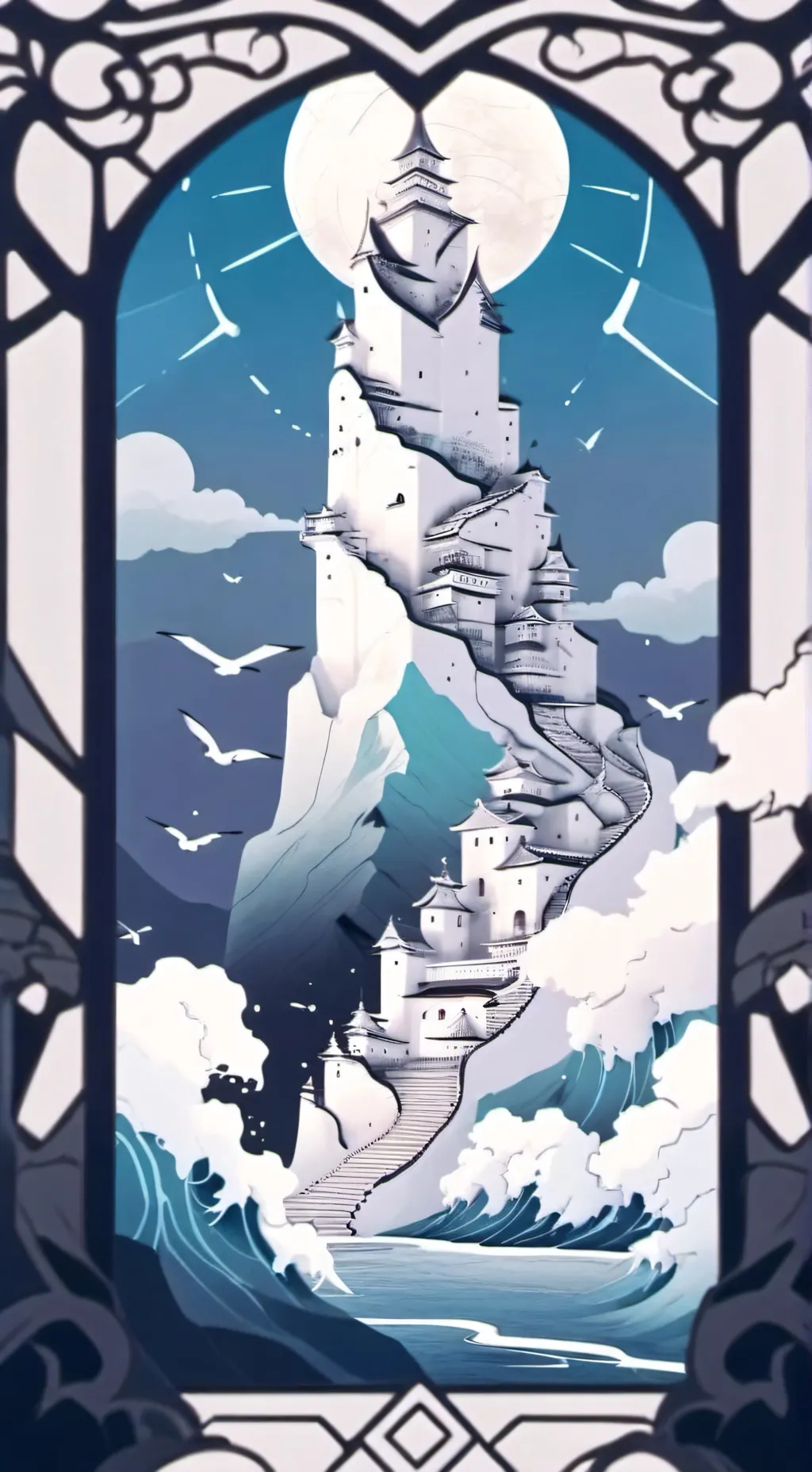 ai character: FORSAKEN MEME background