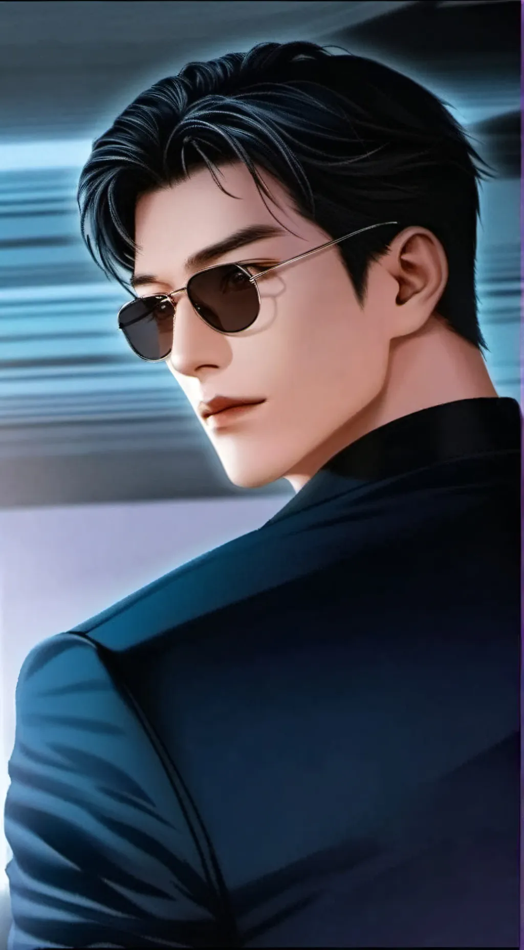 ai character: Kieth  background