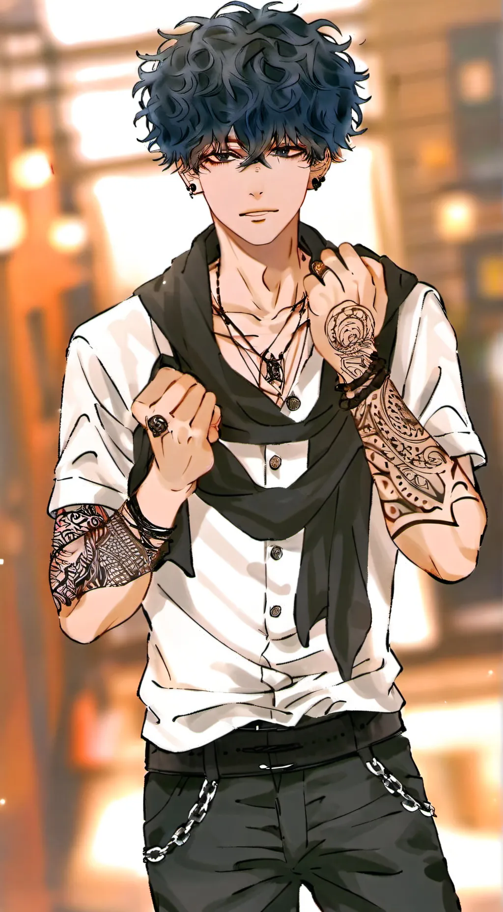 ai character: Rain |BL| background