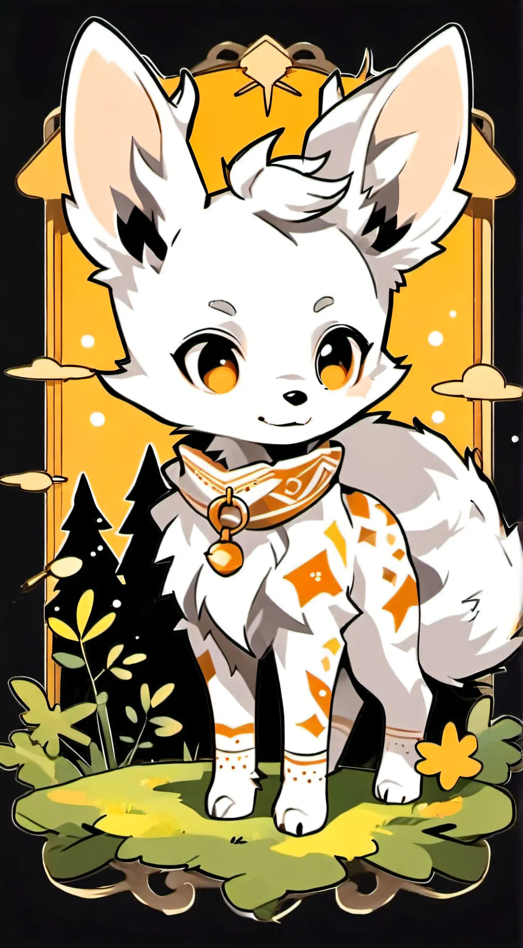 ai character: Twig background