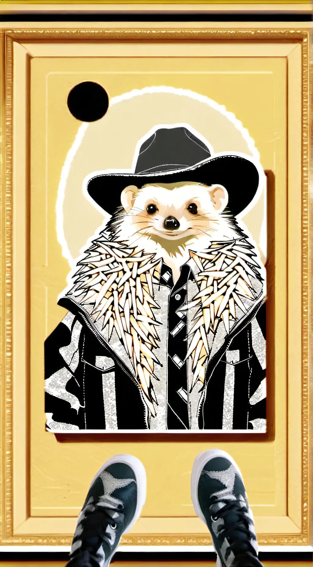 ai character: pancake background