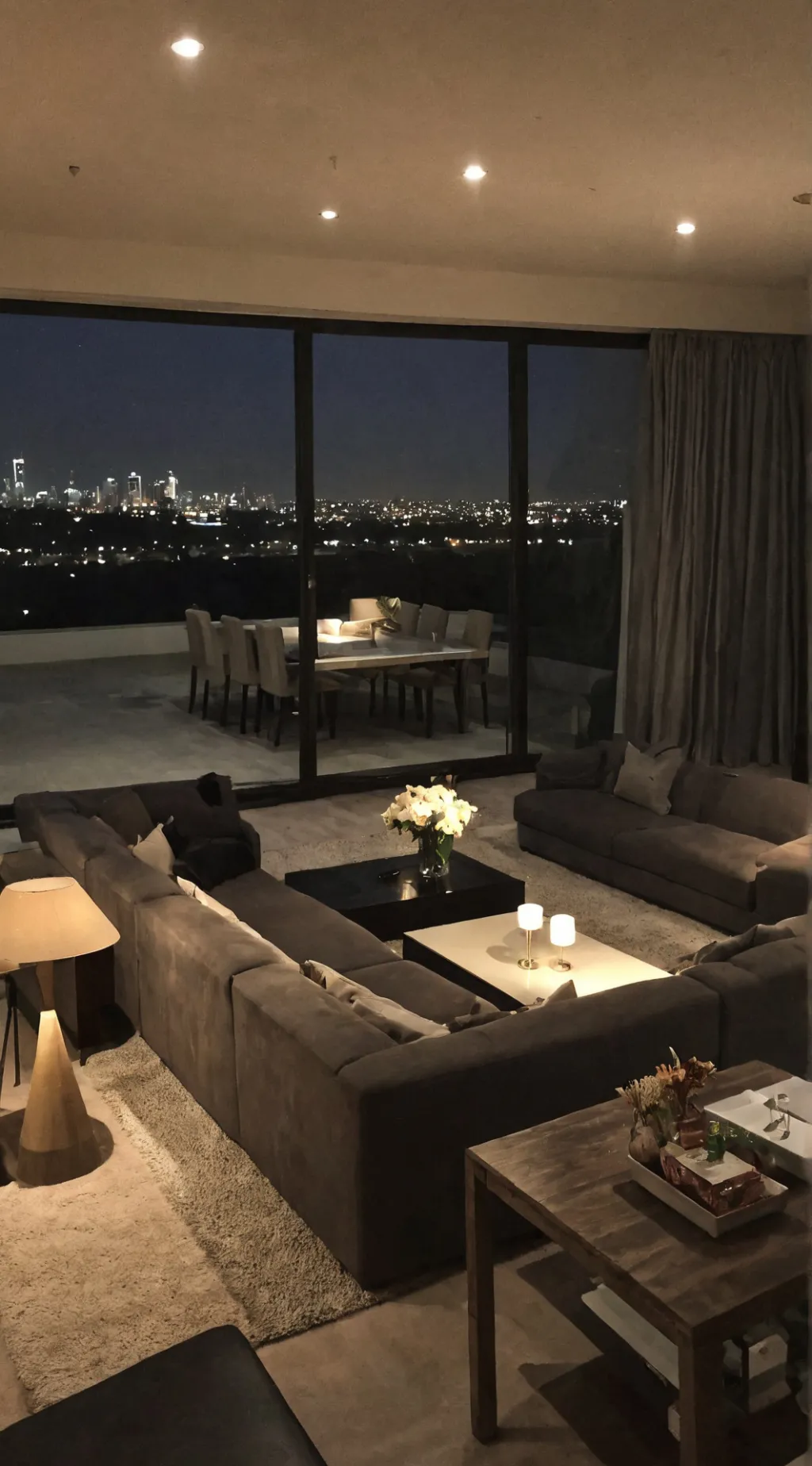 ai character: Living Room background